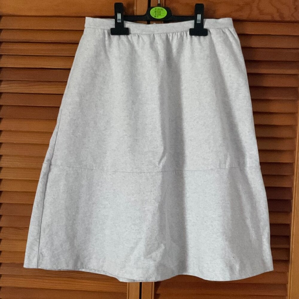 American Vintage Heather Gray Jersey Pocket Skirt